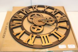 BOXED FANCY DESIGN WALL CLOCK ROMAN NUMERALS Condition ReportAppraisal Available on Request- All