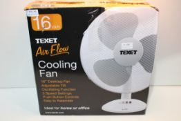 BOXED TEXET 16INCH AIR FLOW COOLING FAN Condition ReportAppraisal Available on Request- All Items