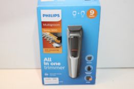 BOXED PHILIPS MULTIGROOM SERIES 3000 ALL IN ONE TRIMMER Condition ReportAppraisal Available on