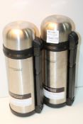 2X UNBOXED THERMOCAFE FLASKS BY THERMOS Condition ReportAppraisal Available on Request- All Items