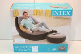 BOXED INTEX ULTRA LOUNGE INFLATEABLE CHAIR Condition ReportAppraisal Available on Request- All Items