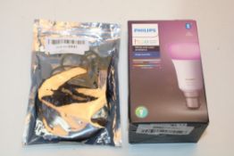 2X ASSORTED LIGHTING ITEMS TO INCLUDE PHILIPS HUE PERSONAL WIRELESS LIGHTING Condition
