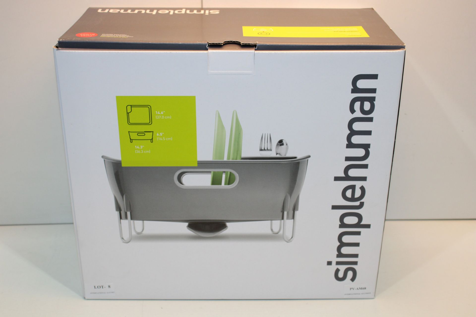 BOXED SIMPLEHUMAN COMPACT DISHRACK RRP £65.00Condition ReportAppraisal Available on Request- All