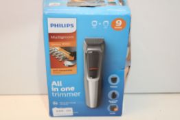 BOXED PHILIPS MULTIGROOM SERIES 3000 ALL IN ONE TRIMMER Condition ReportAppraisal Available on