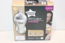 BOXED TOMMEE TIPPEE CLOSER TO NATURE 2X BABY BOTTLES Condition ReportAppraisal Available on Request-