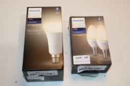 2X BOXED ASSORTED PHILIPS HUE PERSONAL WIRELESS LIGHTING ITEMS Condition ReportAppraisal Available