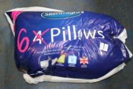 BAGGED 6X SILENTNIGHT PILLOWS Condition ReportAppraisal Available on Request- All Items are