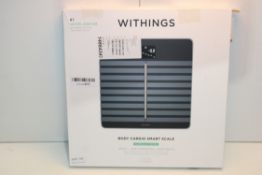 BOXED WITHINGS BODY CARDIO SMART SCALE CLINICALLY TESTED WEIGHT - BODY COMPOSITION - HEART HEALTH