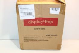 BOXED DISPLAY4TOP CLEAR STORAGE SYSTEM Condition ReportAppraisal Available on Request- All Items are
