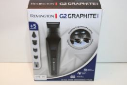 BOXED REMINGTON G2 GRAPHITE SERIES 10 ALL OVER GROOMING STYLES RRP £39.00Condition ReportAppraisal