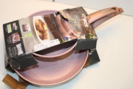 BOXED TOWER 2 PIECE NON-STICK FRYING PAN SET Condition ReportAppraisal Available on Request- All