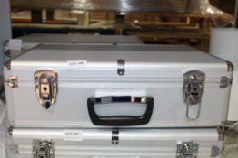 SILVER FLIGHT CASE WITH FOAM INSERTS Condition ReportAppraisal Available on Request- All Items are