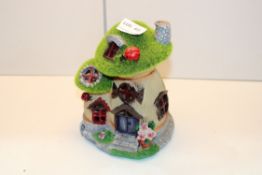 UNBOXED SMALL CERAMIC FAIRY HOUSE (IMAGE DEPICTS STOCK)Condition ReportAppraisal Available on