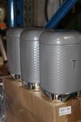 3X BOXED KITCHEN CRAFT STORAGE CANISTERS Condition ReportAppraisal Available on Request- All Items
