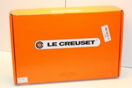BOXED LE CREUSET CAST IRON RECTANGULAR GRIDDLE 32CM RRP £90.00Condition ReportAppraisal Available on