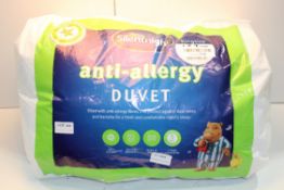 BAGGED SILENTNIGHT ANTI-ALLERGY DUVET KINGSIZE 4.5TOG Condition ReportAppraisal Available on
