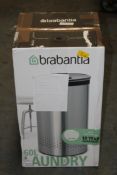 BOXED BRABANTIA 60L LAUNDRY BIN FRESH WHITE RRP £74.99Condition ReportAppraisal Available on