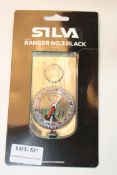 BOXED SILVA RANGER NO.3 BLACK COMPASS Condition ReportAppraisal Available on Request- All Items