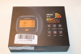 BOXED SMART WIFI BBQ THERMOMETER IBBQ-4T RRP £99.00Condition ReportAppraisal Available on Request-