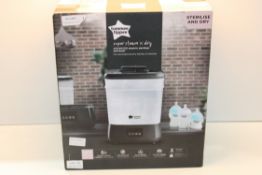 BOXED TOMMEE TIPPEE SUPER STEAM N DRY ADVANCED ELECTRIC STERILIZER RRP £90.00Condition
