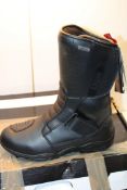 BOXED TOUR STIEFEL CLASSIC - ST EURO 42 MOTOR CYCLE BOOTS Condition ReportAppraisal Available on