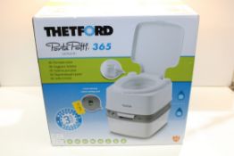 BOXED THETFORD PORTA POTTI 365 PORTABLE TOILET Condition ReportAppraisal Available on Request- All