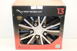 BOXED VERSACO 13" WHEEL COVERS Condition ReportAppraisal Available on Request- All Items are