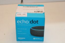 BOXED AMAZON ECHO DOT Condition ReportAppraisal Available on Request- All Items are Unchecked/