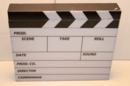BOXED FILM CLAPPER BOARD Condition ReportAppraisal Available on Request- All Items are Unchecked/