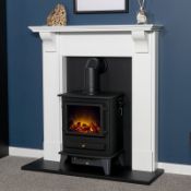 BOXED HARROGATE ELECTRIC FIRE SUITE RRP £569.99 (COMES IN 3 BOXES)Condition ReportAppraisal