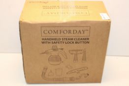 BOXED COMFORDAY HANDHELD STEAM CLEANER Condition ReportAppraisal Available on Request- All Items are