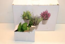 SELECTION FAUX PLANTS Condition ReportAppraisal Available on Request- All Items are Unchecked/