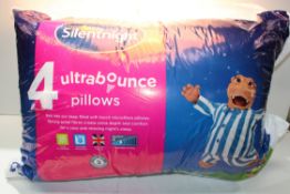 BAGGED 6PACK PILLOWS SILENTNIGHTCondition ReportAppraisal Available on Request- All Items are