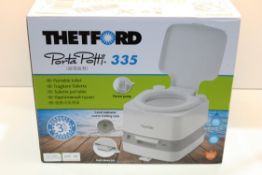 BOXED THETFORD PORTA POTTI 335 PORTABLE TOILET Condition ReportAppraisal Available on Request- All