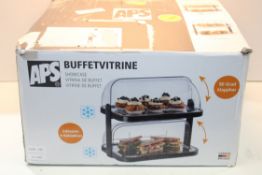 BOXED APS BUFFET VITRINE SHOWCASE Condition ReportAppraisal Available on Request- All Items are