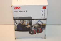 BOXED 3M PELTOR OPTIME 3 H5540A EAR PROTECTORS Condition ReportAppraisal Available on Request- All