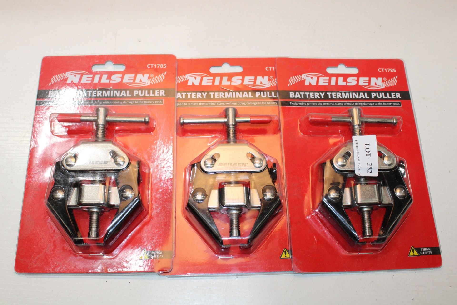 3X BOXED NEILSEN BATTERY TERMINAL PULLERS CT1785Condition ReportAppraisal Available on Request-