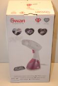 BOXED SWAN CONTINUOUS STEAM HANDHELD GARMENT STEAMER Condition ReportAppraisal Available on Request-