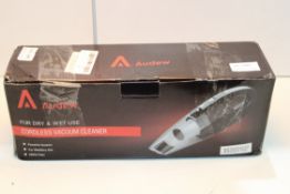 BOXED AUDEW WET & DRY CORDLESS VACUUM CLEANER Condition ReportAppraisal Available on Request- All