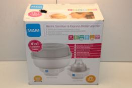 BOXED MAM ELECTRIC STERILISER & EXPRESS BOTTLE WARMER Condition ReportAppraisal Available on