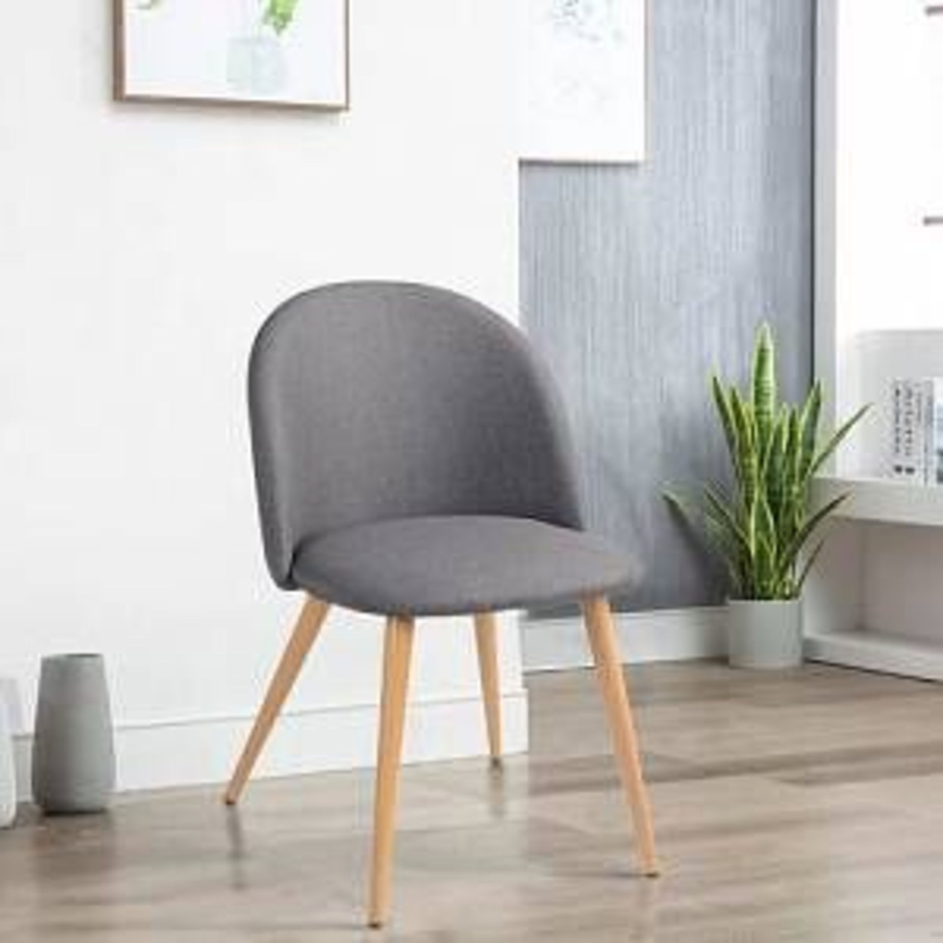 BOXED AISLIN UPHOLSTERED DINING CHAIR RRP £72.99 (POSSIBILITY THAT THE IMAGE IS INCORRECT - BUYER