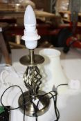 UNBOXED LAMP WITH SHADE Condition ReportAppraisal Available on Request- All Items are Unchecked/