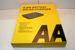 BOXED AA 4.8W BATTERY SOLAR CHARGER RRP £39.98Condition ReportAppraisal Available on Request- All