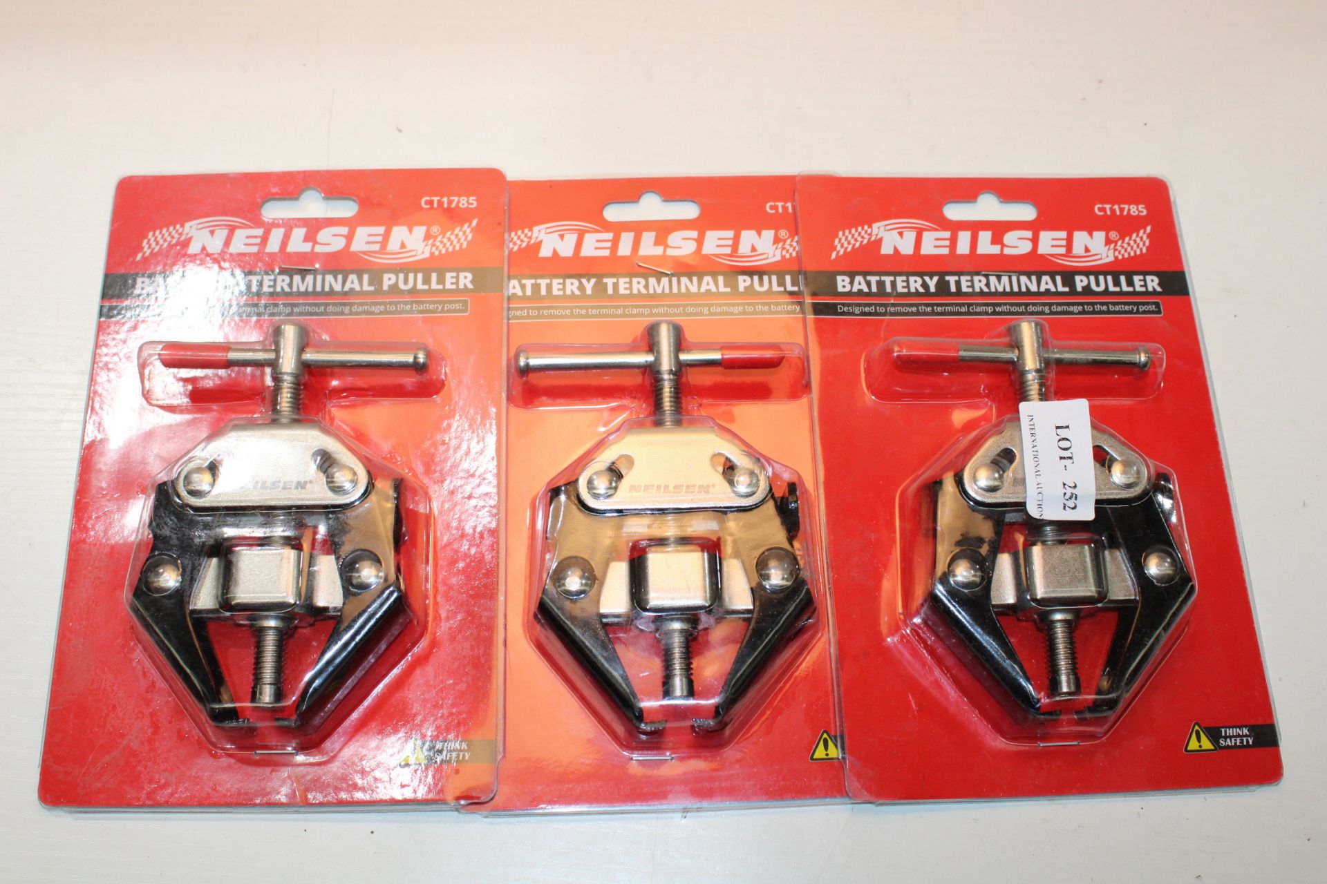 3X BOXED NEILSEN BATTERY TERMINAL PULLERS CT1785Condition ReportAppraisal Available on Request-