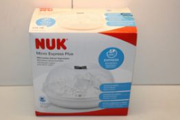 BOXED NUK MICRO EXPRESS PLUS MICROWAVE STEAM STERILIZERCondition ReportAppraisal Available on