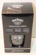 BOXED JACK DANIELS WHISKEY STONES & TUMBLER Condition ReportAppraisal Available on Request- All