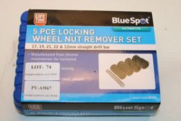 BOXED BLUESPOT 5 PCE LOCKING WHEEL NUT REMOVER SET Condition ReportAppraisal Available on Request-