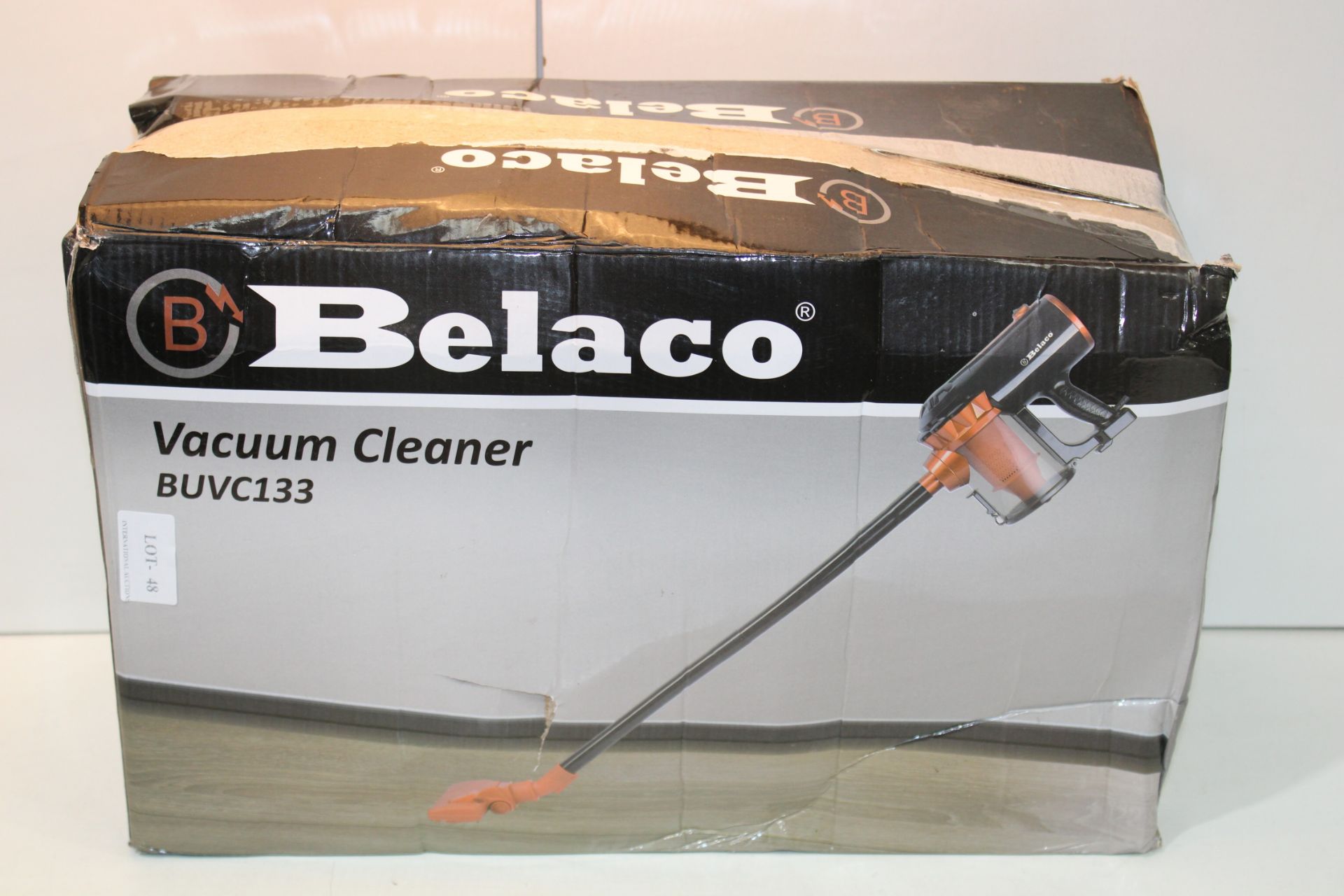BOXED BELACO VACUUM CLEANER BUVC133 RRP £49.00Condition ReportAppraisal Available on Request- All