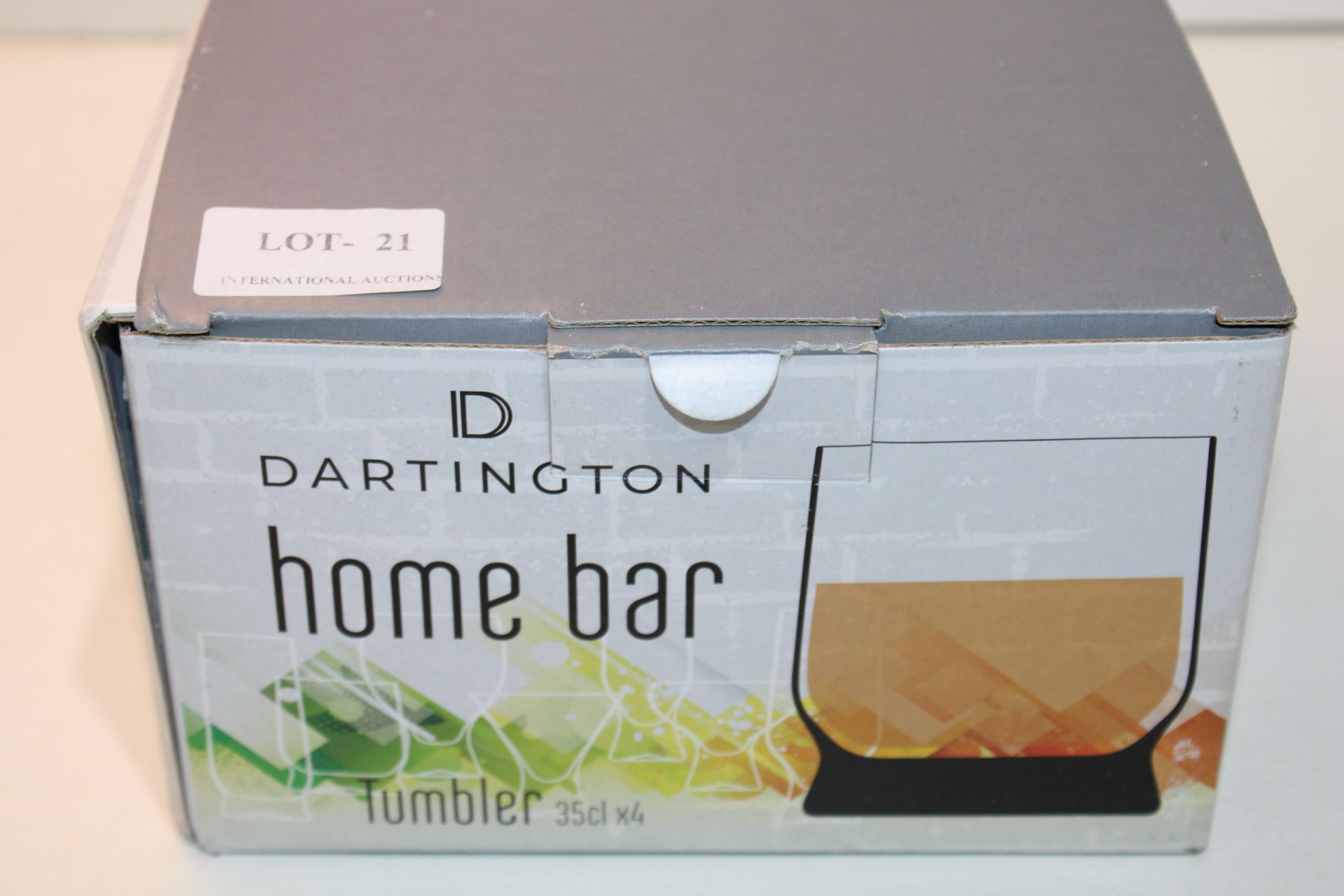 BOXED DARTINGTON HOME BAR TUMBLER 35CLCondition ReportAppraisal Available on Request- All Items