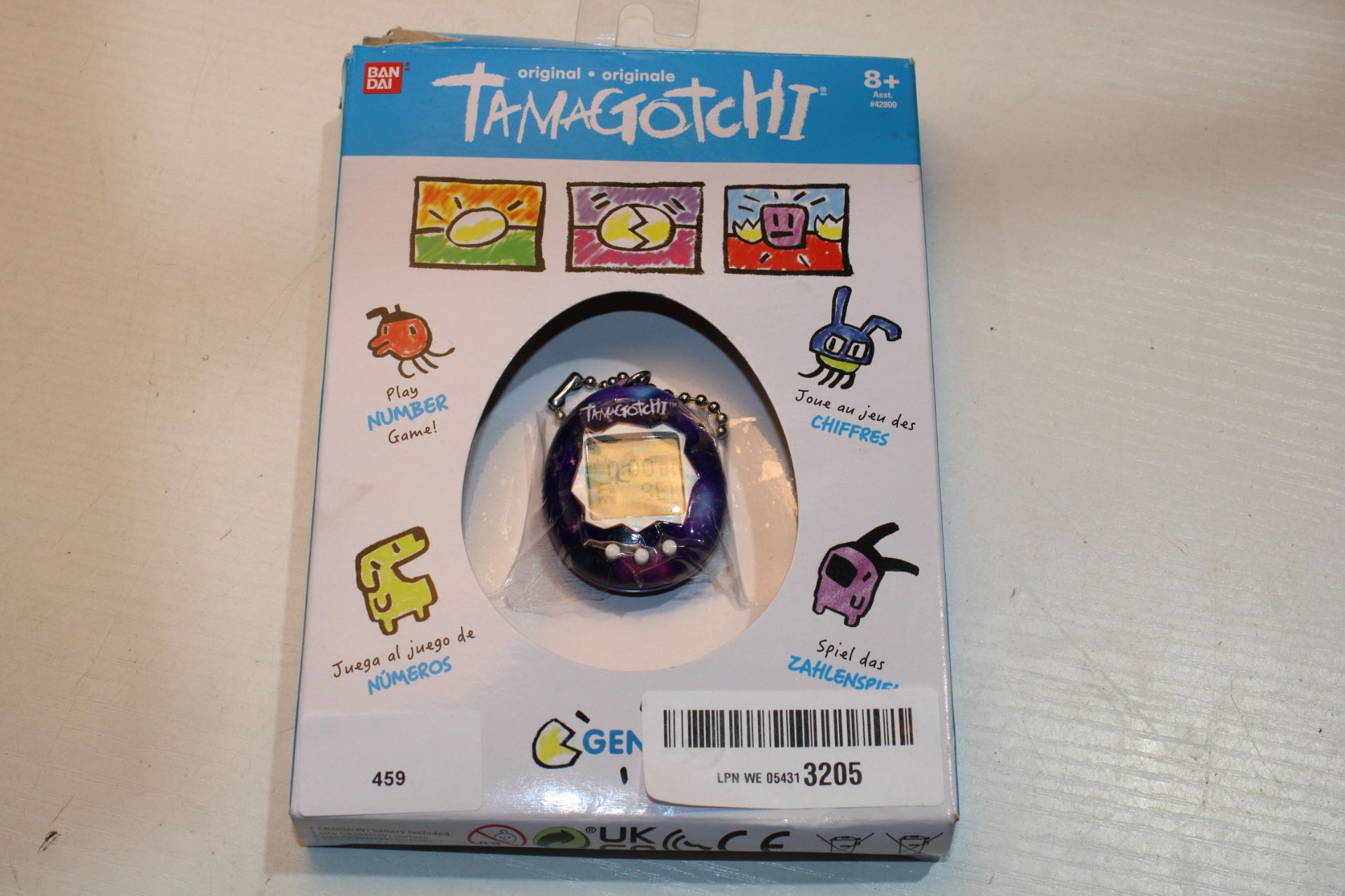 BOXED TAMAGOTCHI SPIEL DAS Condition ReportAppraisal Available on Request- All Items are Unchecked/